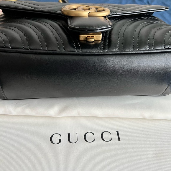 🚫SOLD🚫 Gucci GG Marmont small matelassé shoulder bag - Picture 8 of 12